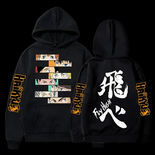 Haikyu!! Volleyball Club Hoodie - Senpai Style