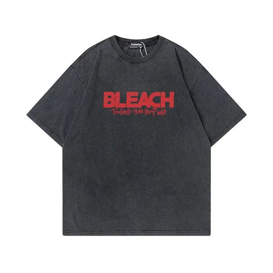 Bleach Kenpachi Zaraki Vintage Baumwollen T-Shirt