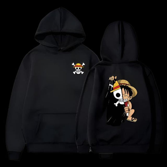 One Piece Monkey D. Ruffy Hoodie - Senpai Style