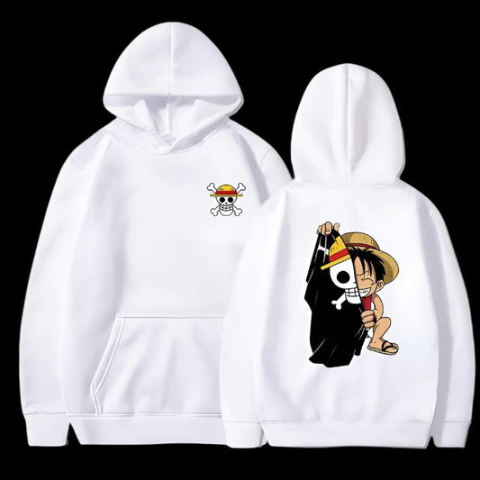 One Piece Monkey D. Ruffy Hoodie - Senpai Style