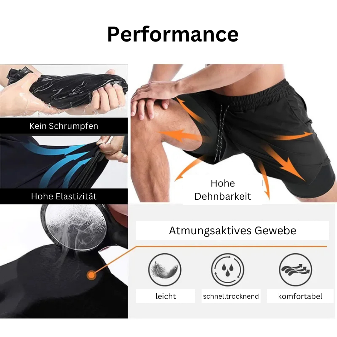 One Piece Performance Gym Short - Senpai Style