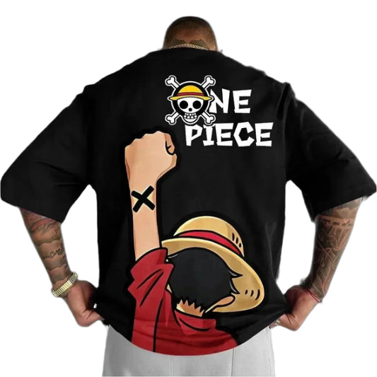 One Piece Baumwollen T-Shirt - Senpai Style