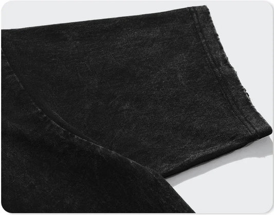 Sasuke Uchiha Vintage Baumwollen T-Shirt - Senpai Style