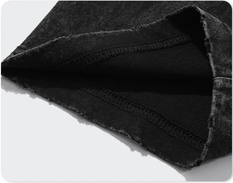 Chainsaw Man Denji Vintage Baumwollen T-Shirts - Senpai Style