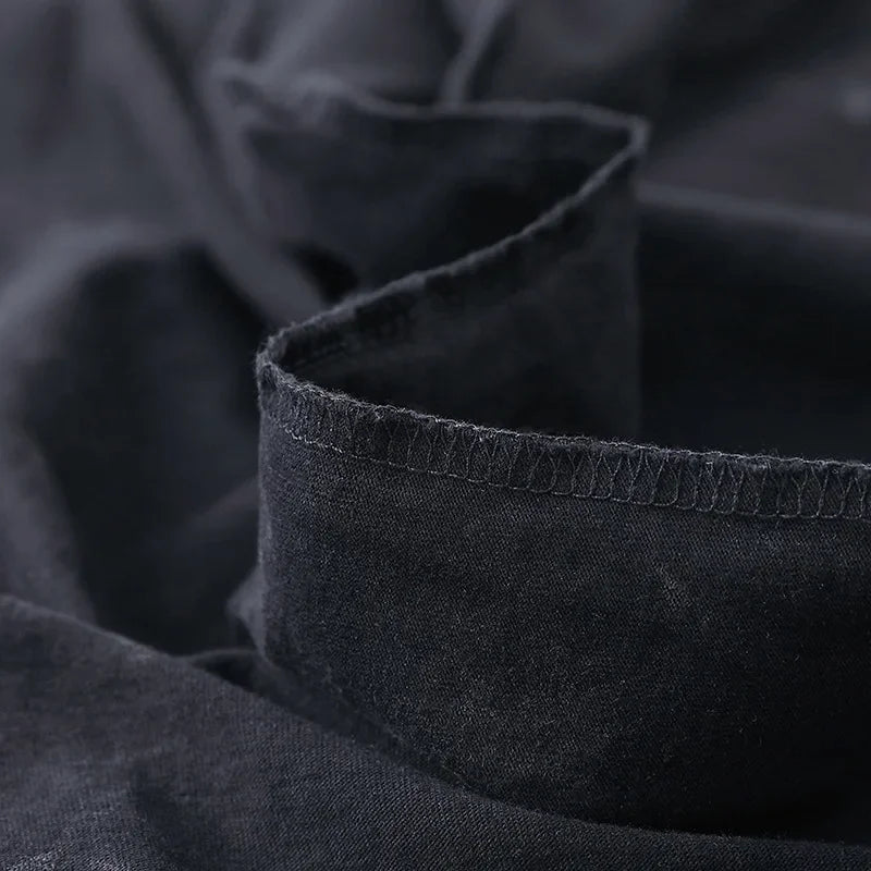 Chainsaw Man Denji Vintage Baumwollen T-Shirts - Senpai Style