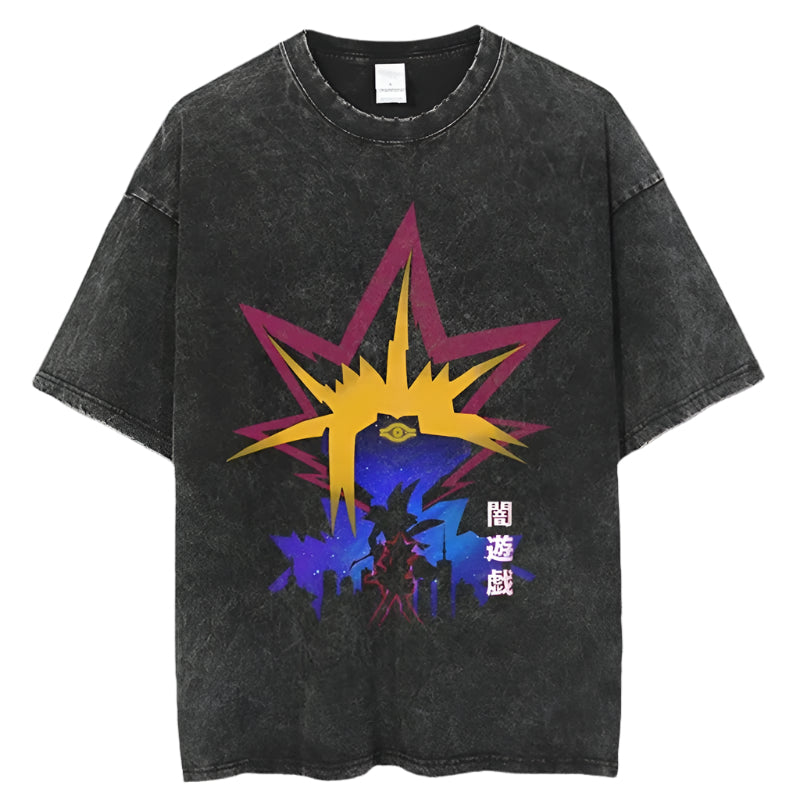 Yugi Muto Vintage Baumwollen T-Shirt - Senpai Style