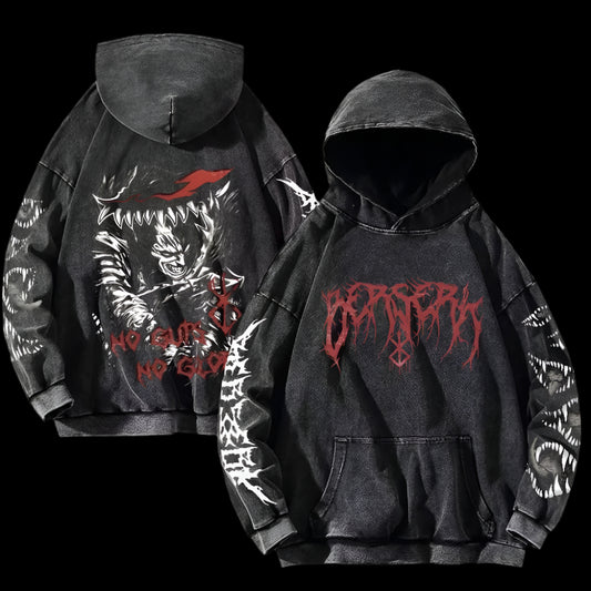 Berserk Vintage Hoodie - Senpai Style