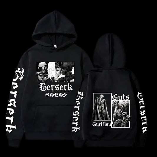 Berserk Guts Hoodie - Senpai Style