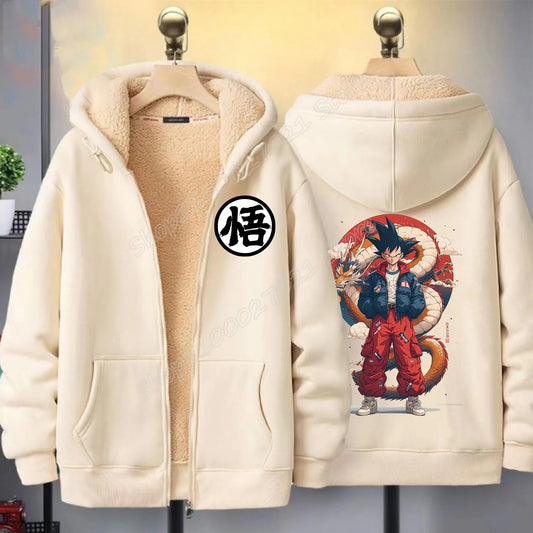 Dragon Ball Zip Hoodie - Senpai Style