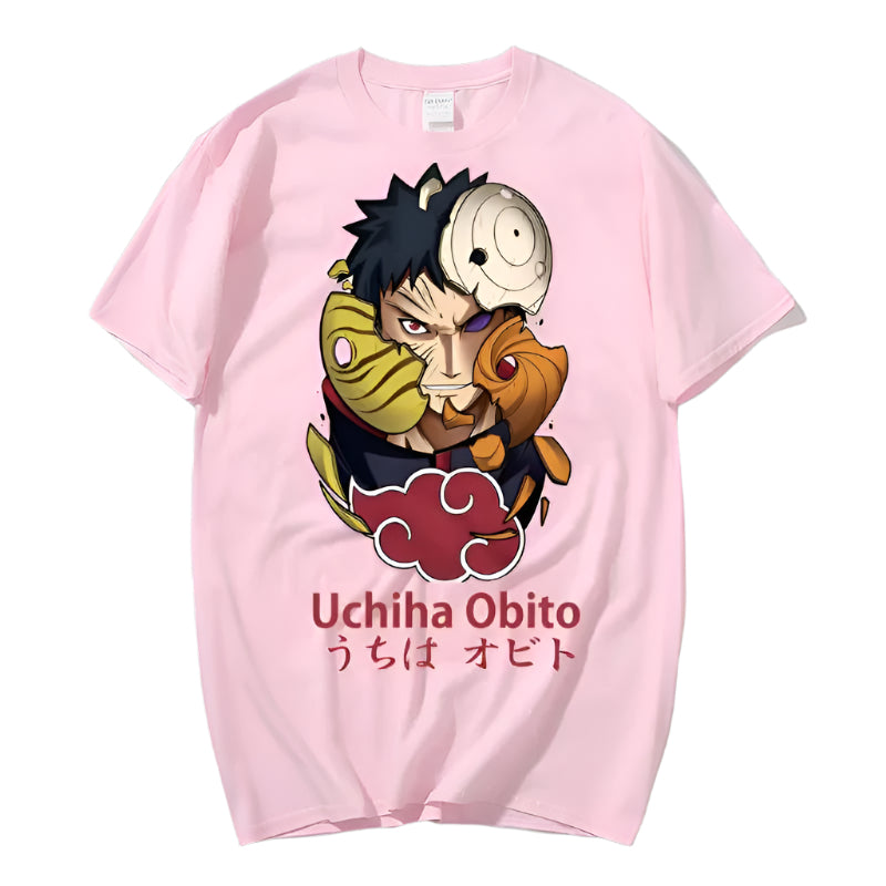 Obito Uchiha Baumwollen T-Shirt - Senpai Style