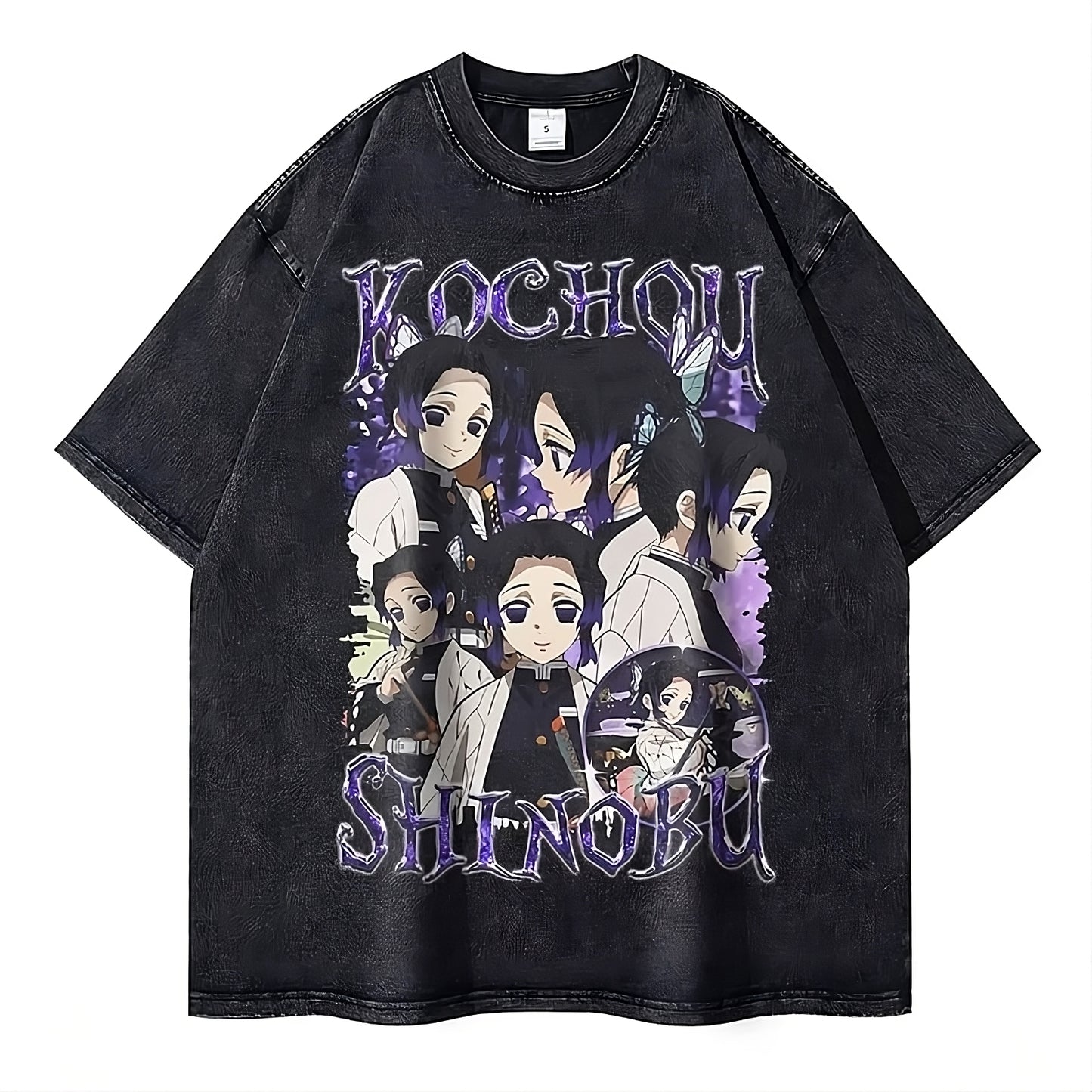 Rengoku Kyoujurou vintage cotton t-shirt