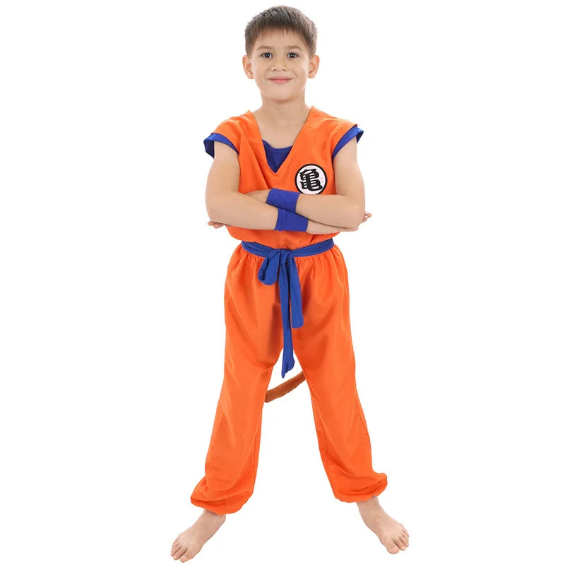 Kinder Son Goku Cosplay Kostüm - Senpai Style