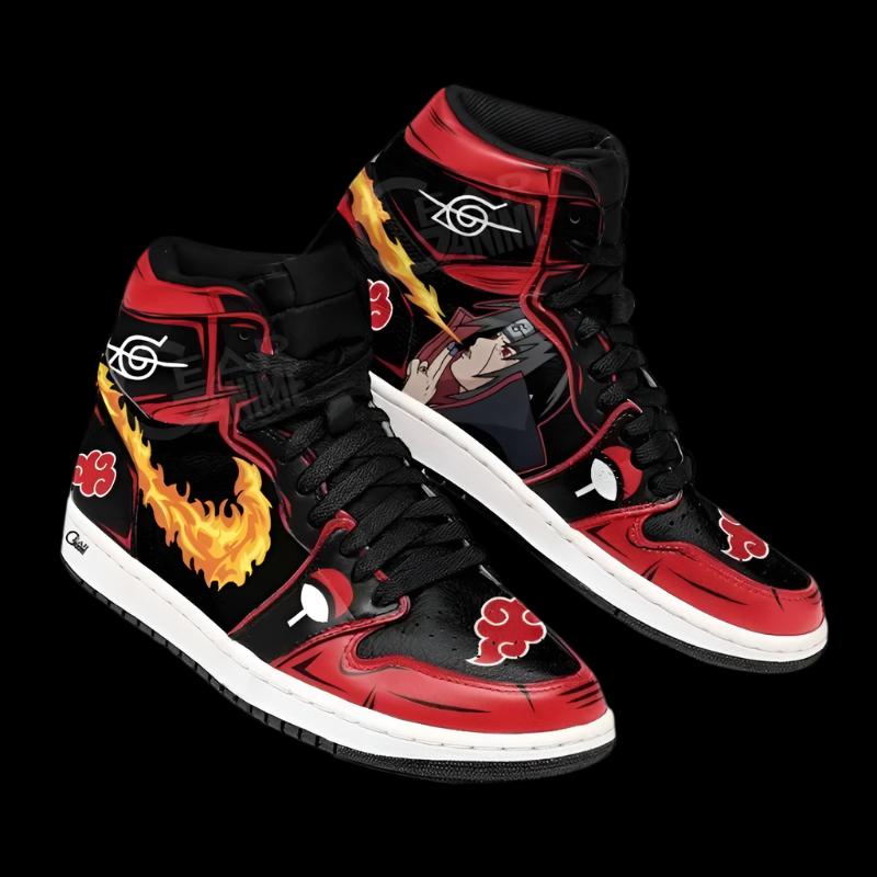 Naruto Itachi Uchiha Sneaker - Senpai Style