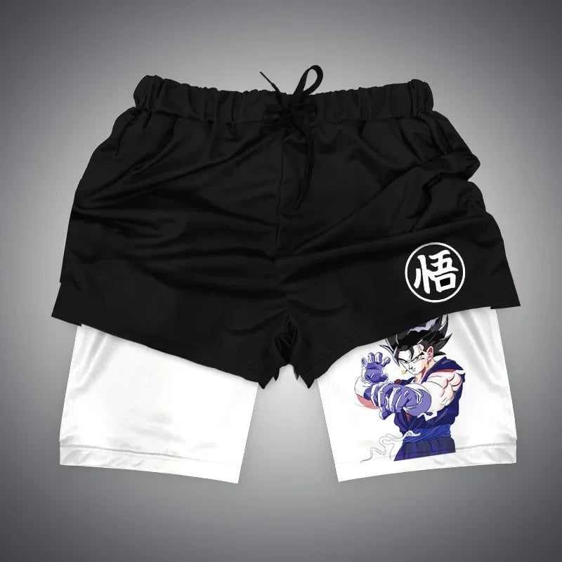 Dragon Ball Performance Gym Short - Senpai Style