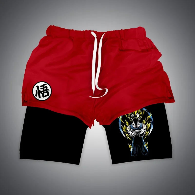 Dragon Ball Performance Gym Short - Senpai Style