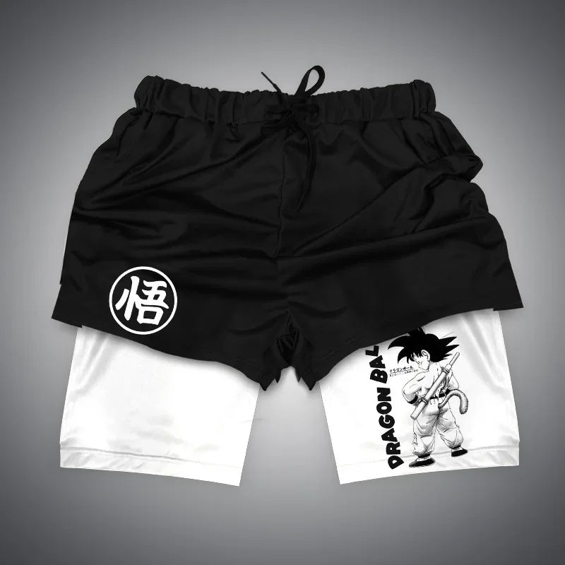 Dragon Ball Performance Gym Short - Senpai Style