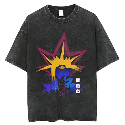 Yugi Muto Vintage Baumwollen T-Shirt - Senpai Style