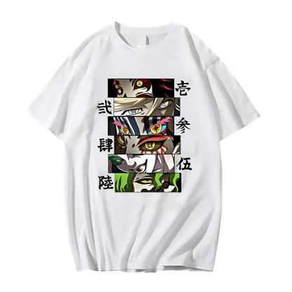 Demon Slayer Dämonenmonde T-Shirt - Senpai Style
