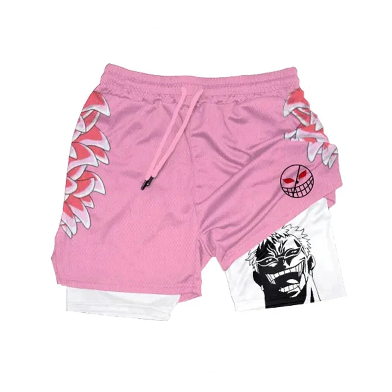 One Piece Performance Gym Short - Senpai Style