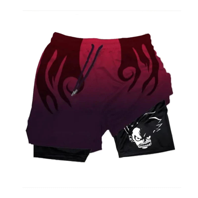 One Piece Performance Gym Short - Senpai Style