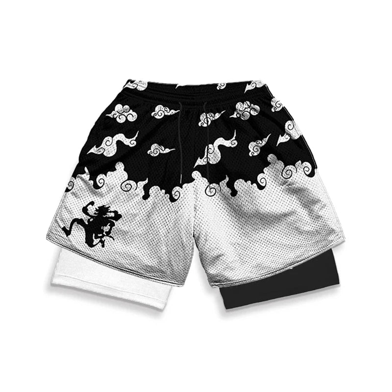 One Piece Performance Gym Short - Senpai Style