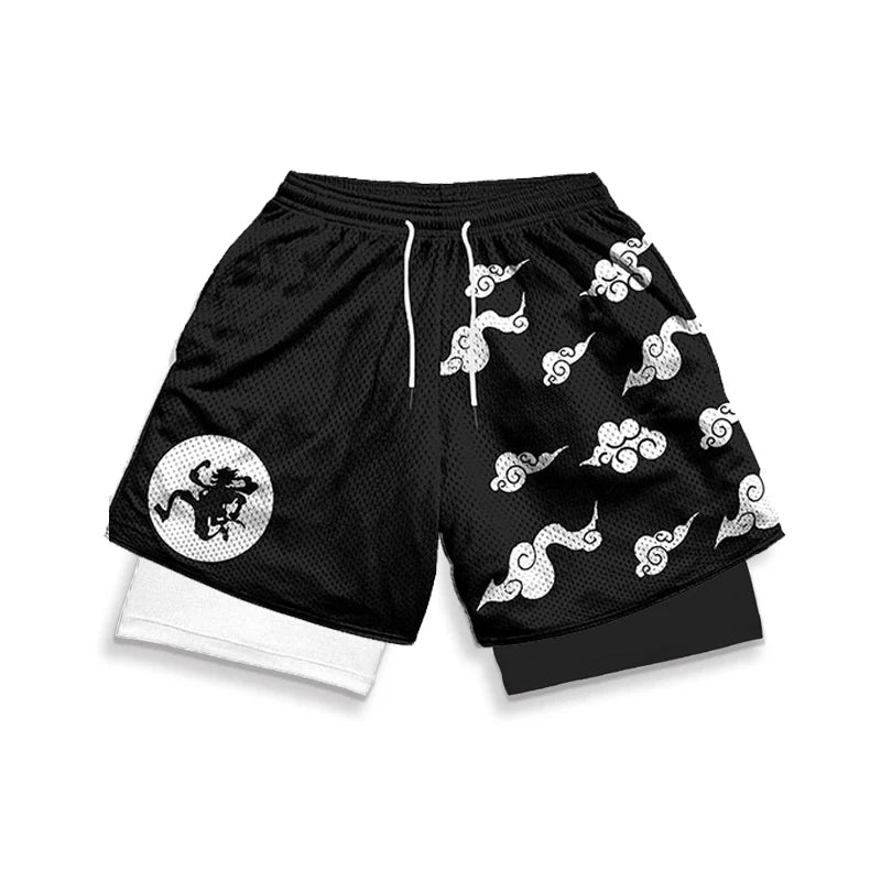 One Piece Performance Gym Short - Senpai Style