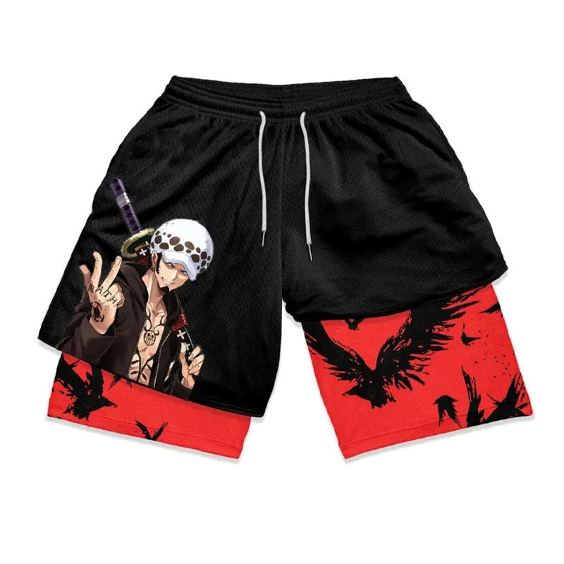 One Piece Performance Gym Short - Senpai Style